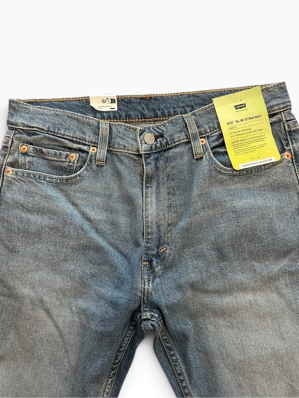 Levi's Classic Straight Fit Men's Jeans - Light Blue NWT 32x32” - Picture 4 of 4